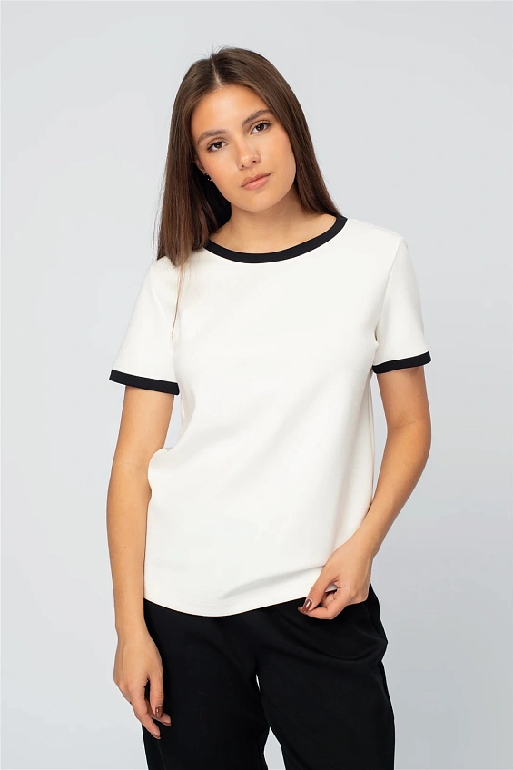 Футболка женская 5081.VD.VD оптом от производителя Ledinika