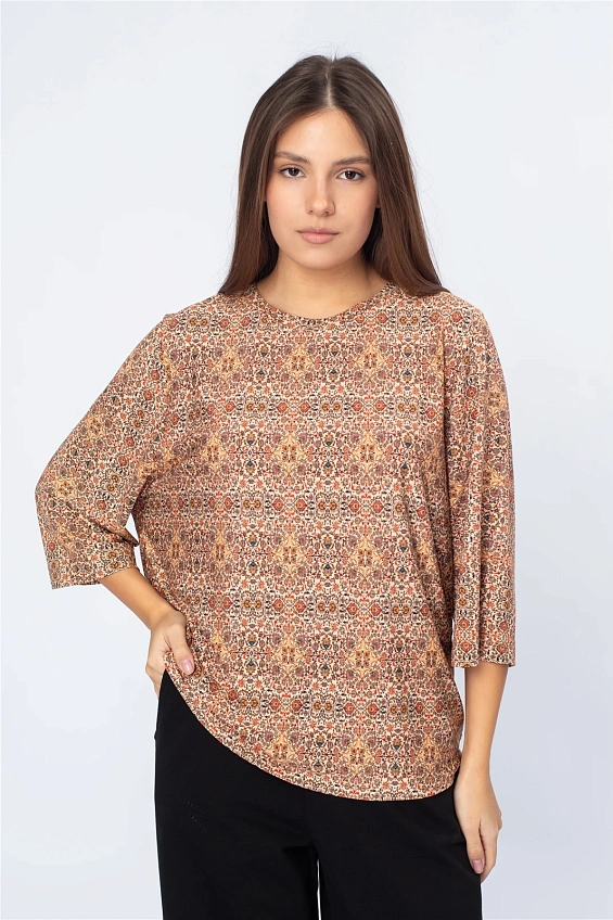 Футболка женская 4111.1.V оптом от производителя Ledinika